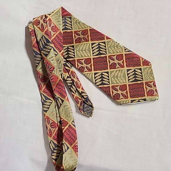 King Dieweiner Krawatte 1970s Trevira 4.25" XWide Necktie - Picture 4 of 8